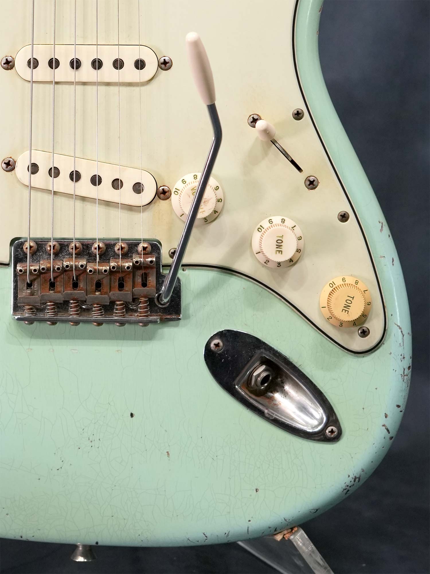 Fender 1963 Neck Stratocaster Component Daphne Blue Fender 1963 Neck Stratocaster Component Daphne Blue